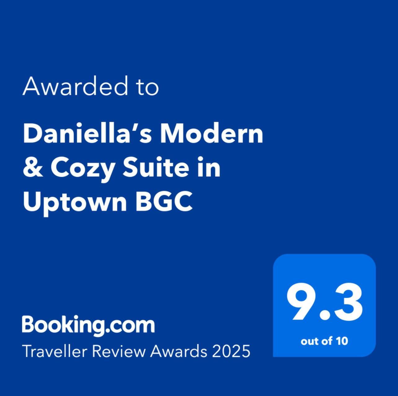 Daniella'S Modern & Cozy Suite In Uptown Bgc Manila Esterno foto